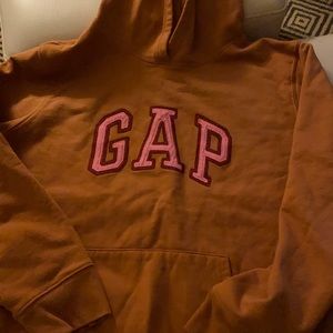 This is a GAP chestnut pink hoodie.